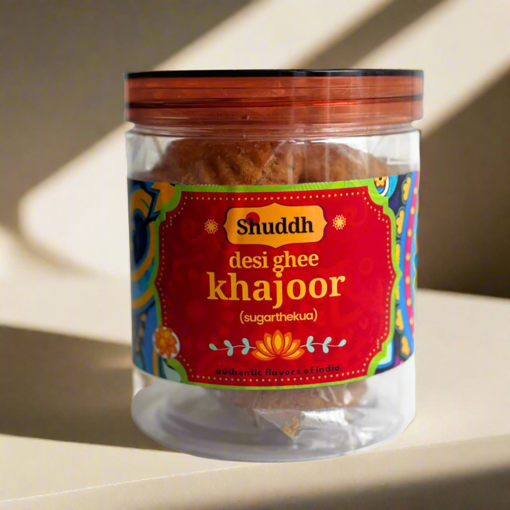 Shuddh Desi Ghee Sugar Thekua (Khajoor)