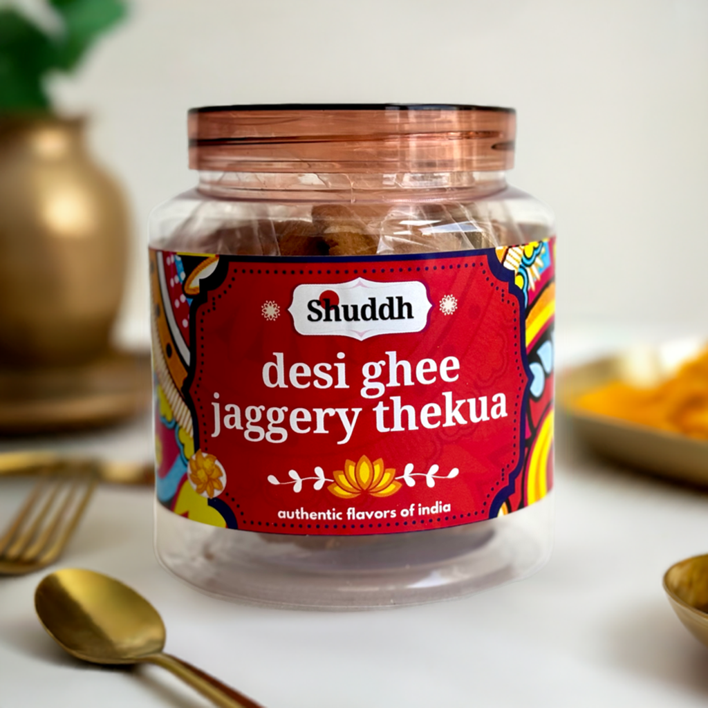 Shuddh Desi Ghee Jaggery Thekua