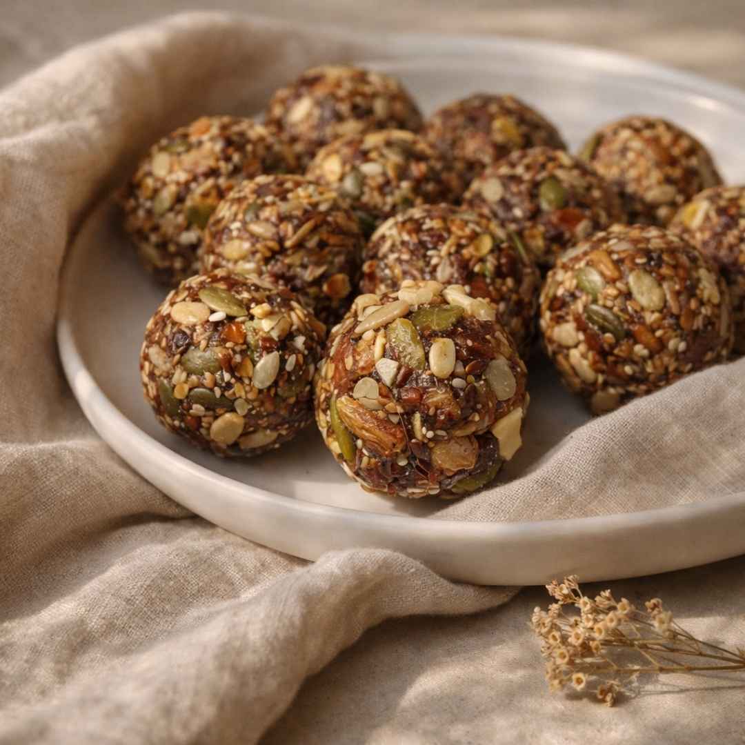 Shuddh Dates Dry Fruit Laddu – Shuddh Delicacies