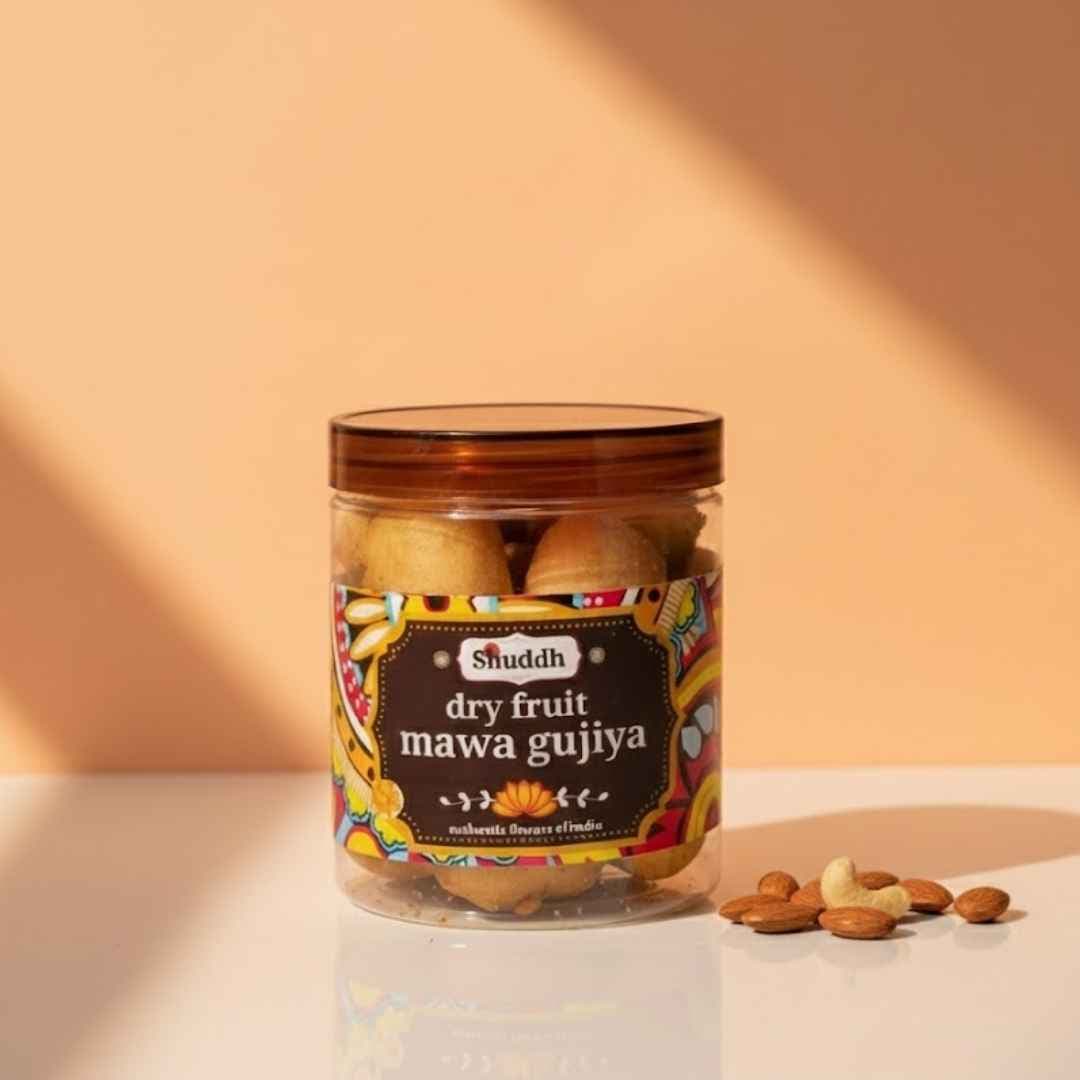 Shuddh Dry Fruit Mawa Gujiya - Shuddh Delicacies